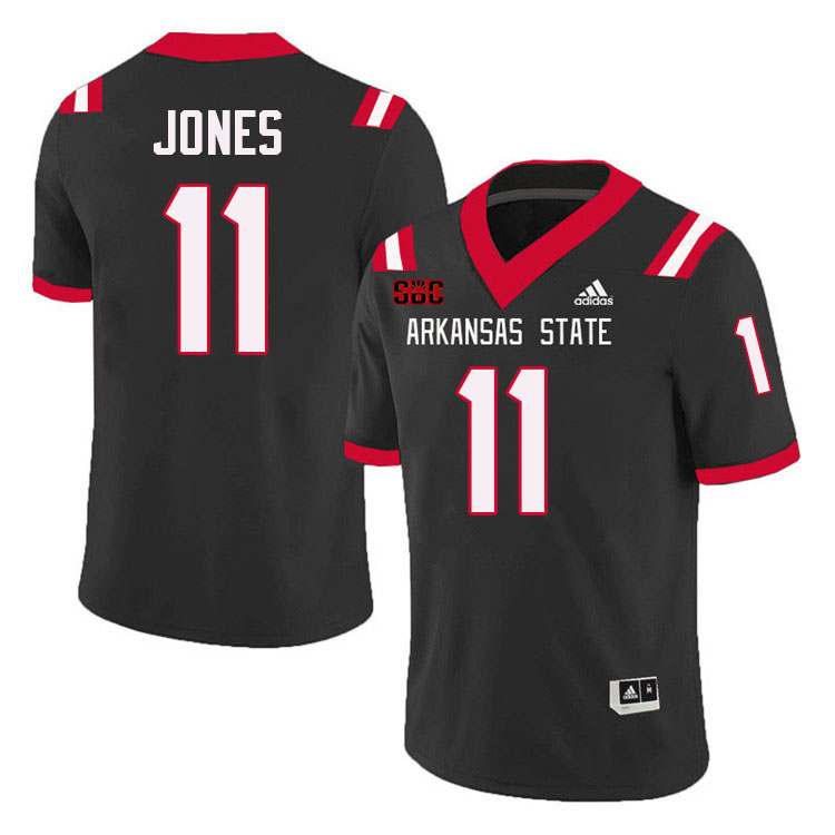 Adam Jones Arkansas State Jersey,Arkansas State Red Wolves Football Uniforms,Jersey-Black